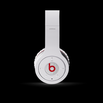 Beats By Dr Dre Wireless Bluetooth Over-Ear White Headphones
